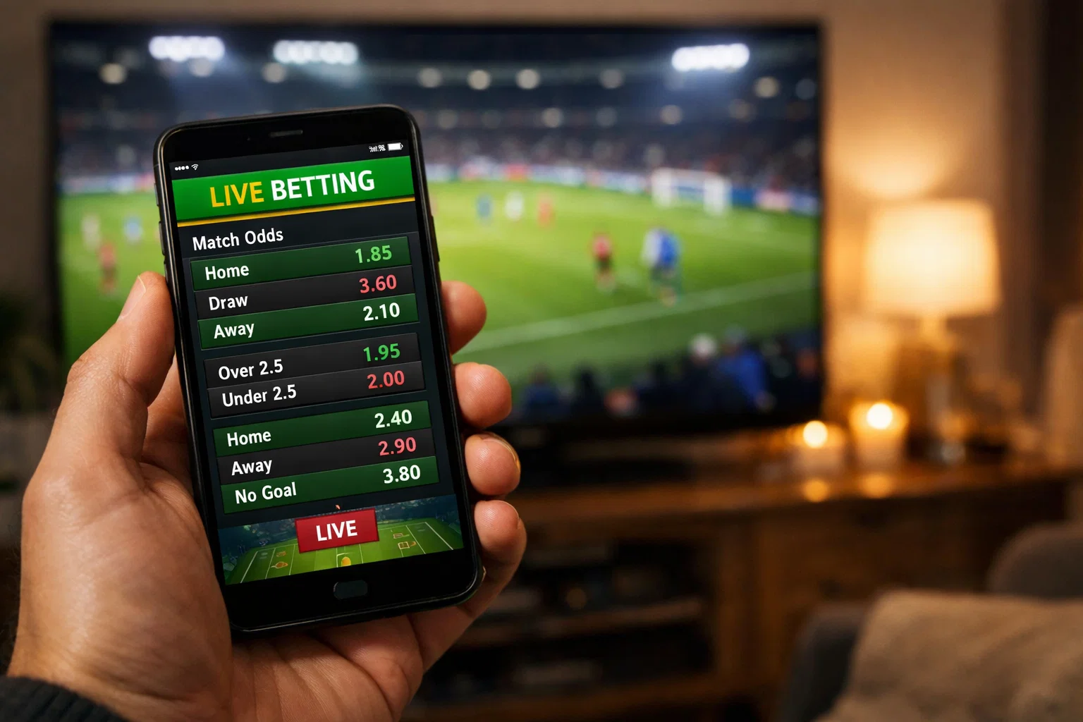 Guía de apuestas en vivo en la Premier League con timing y señales del partido