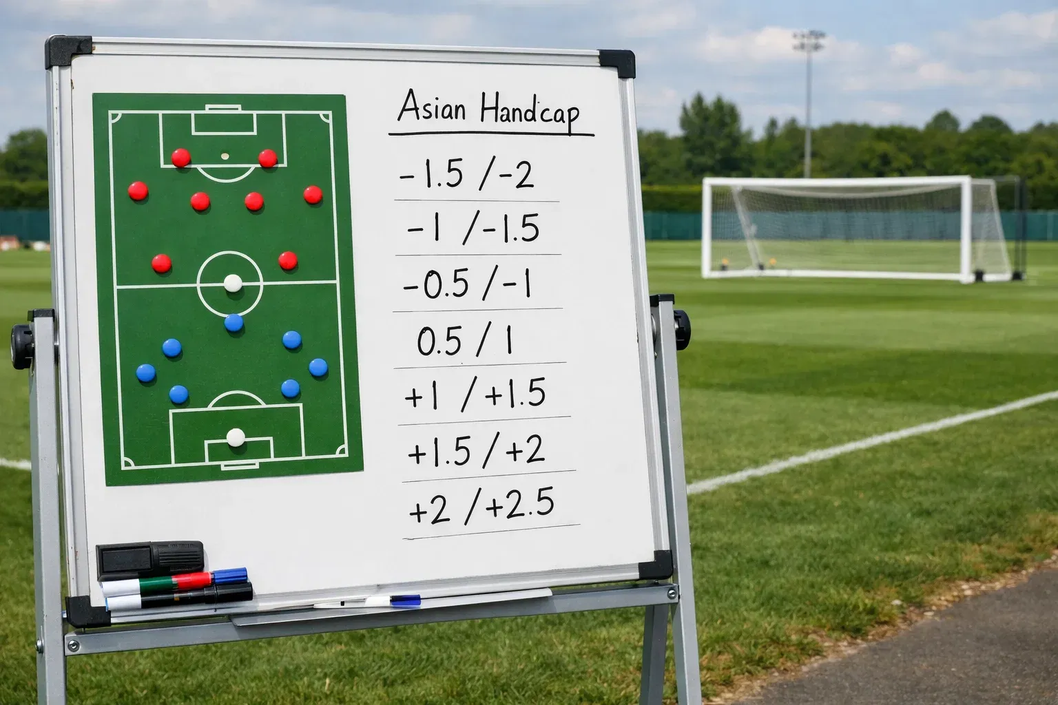Explicación del hándicap asiático en partidos de la Premier League con líneas y ejemplos