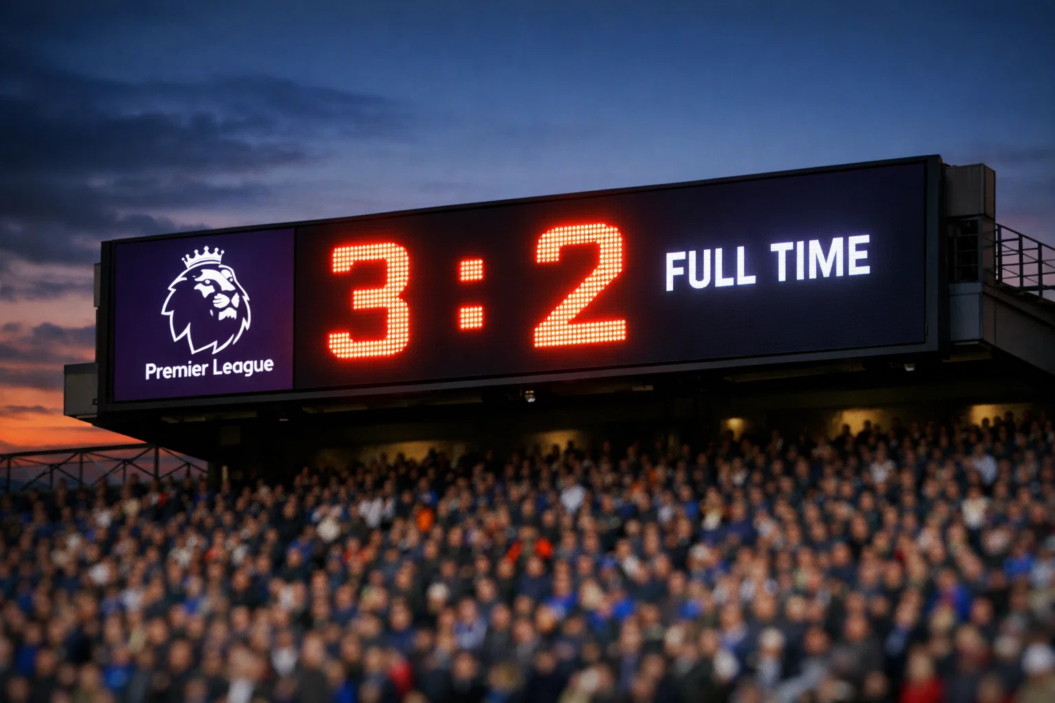 Análisis de over under goles en la Premier League 2025/26 con tendencias por equipo